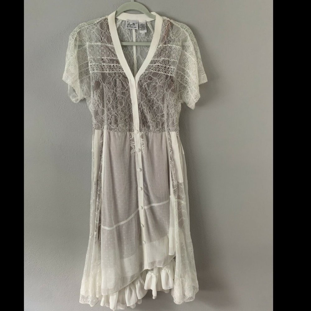 Byron Lars Katalina Midi Lace Dress - Picture 3 of 8